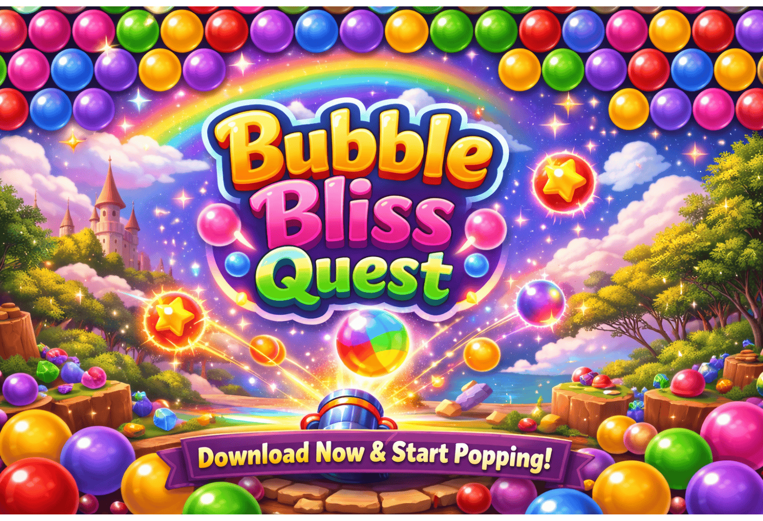 Bubble Bliss Quest: A Colorful Puzzle Adventure You’ll Love Playing Again and Again