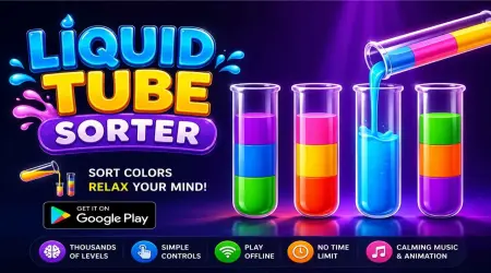 Liquid Tube Sorter – The Ultimate Color Sorting Puzzle Game for Android